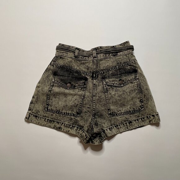 Ulla Johnson Runway Spring 2021! Acid Washed Tie Wrap Shorts - Collection Worthy - Picture 5 of 9
